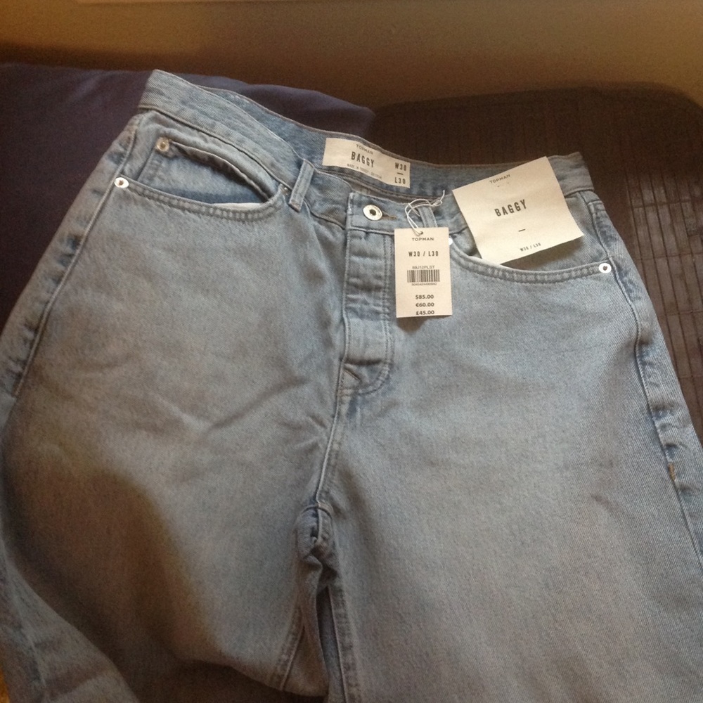 Topman bag jeans